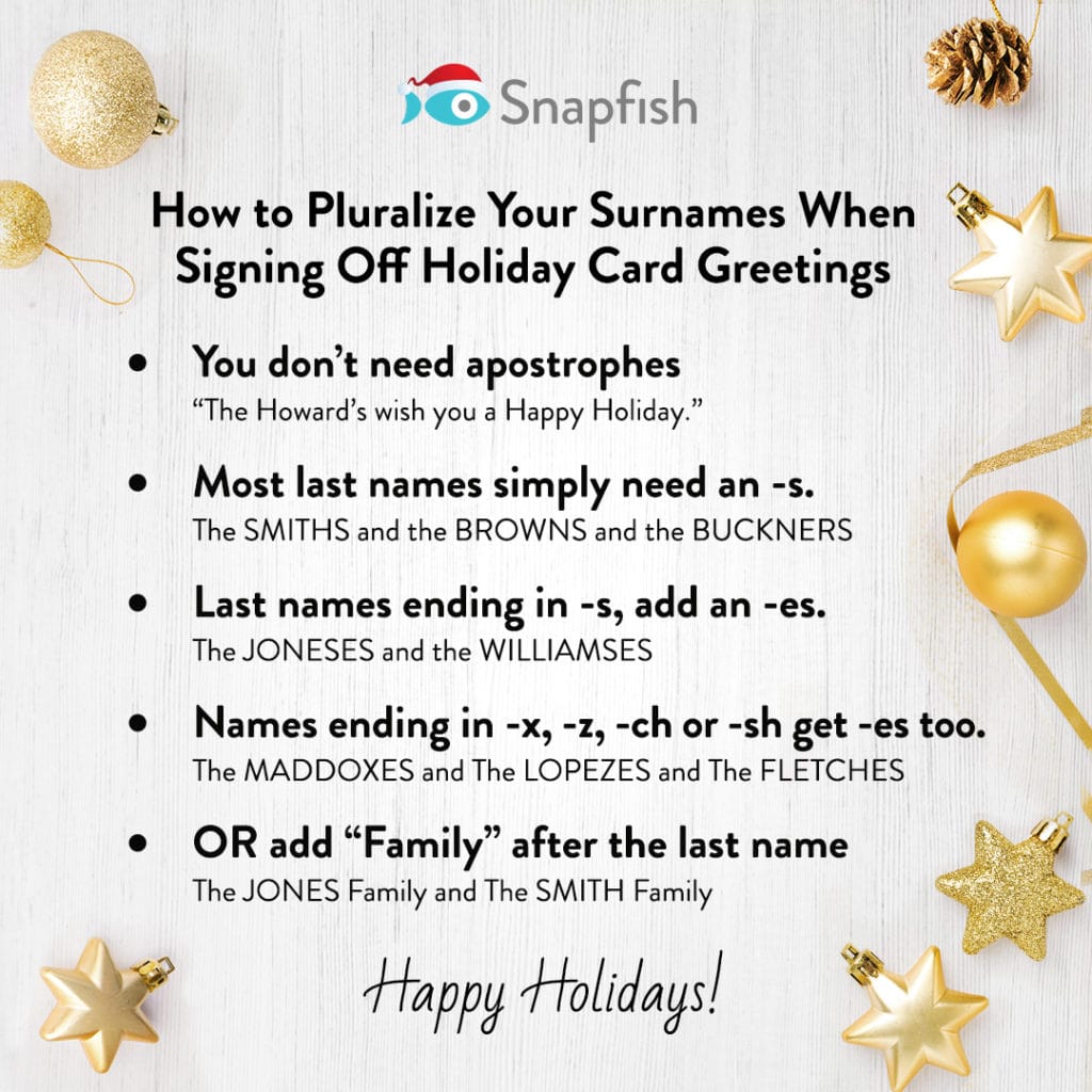 Christmas Wishes: What to Write in Your Christmas Cards | Snapfish US