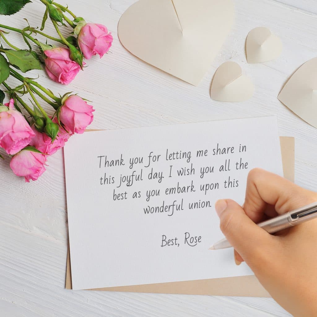 How to write the perfect wedding card message | Snapfish US