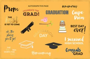 HOW TO USE EMBELLISHMENTS FOR A GREAT GRADUATION GIFT