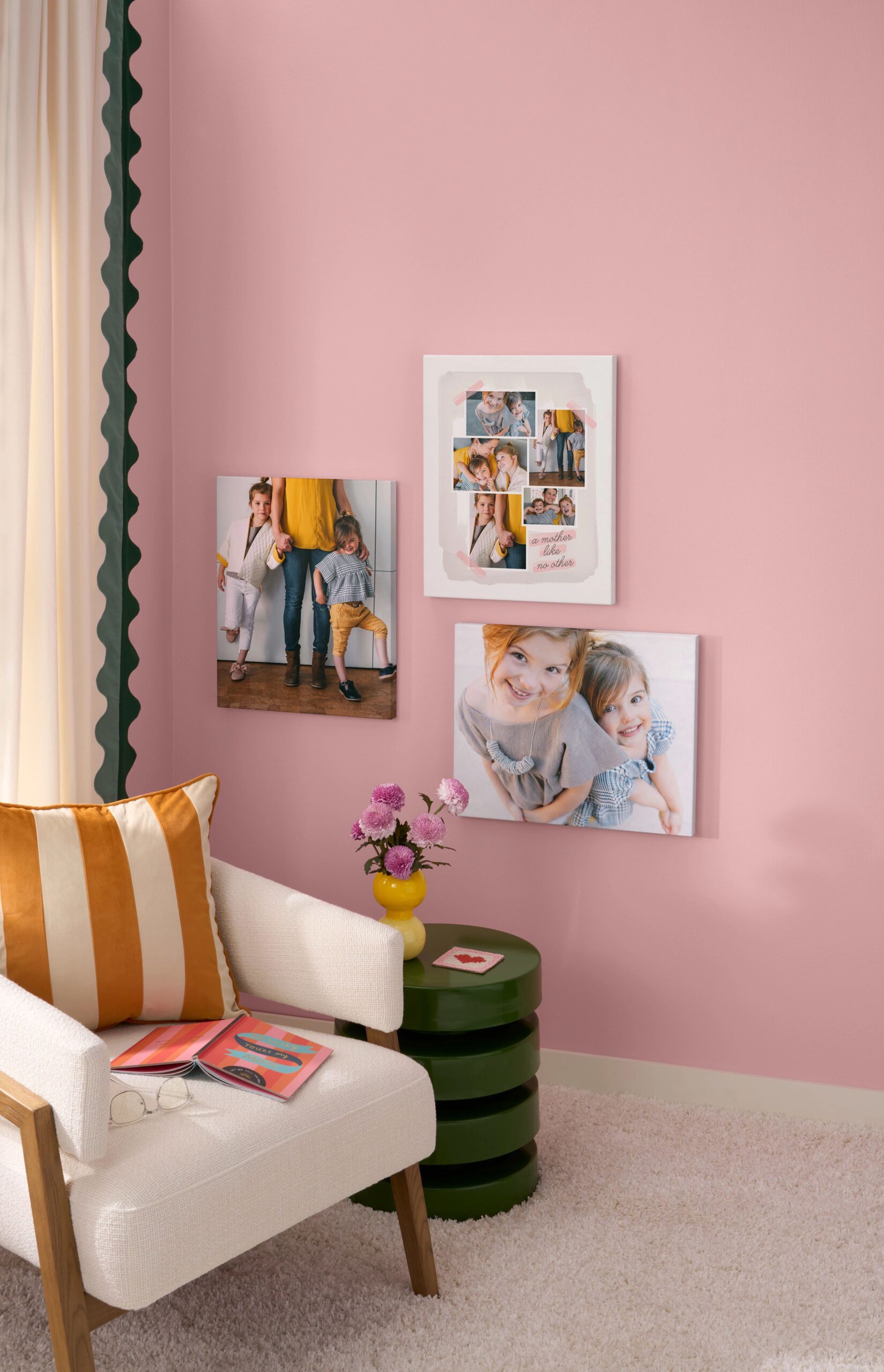 family photo wall art