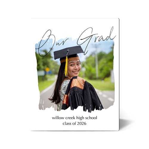 our grad custom photo panel