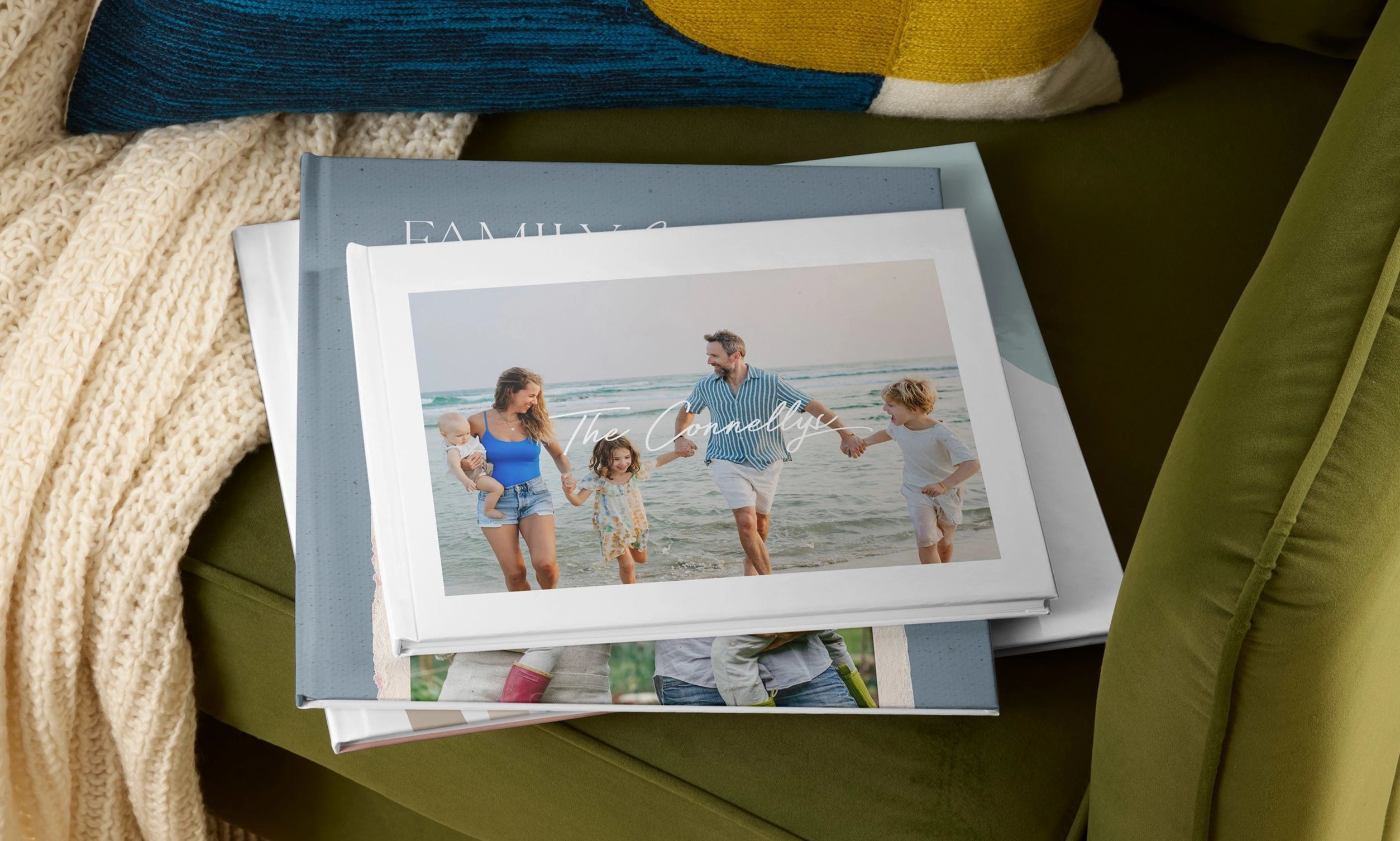 family photo book cover